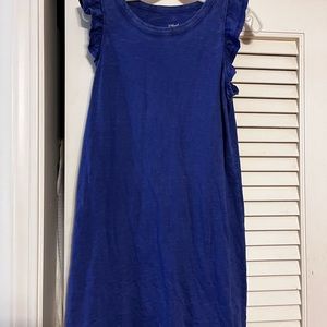 Universal threads t shirt dress with ruffle sleeves